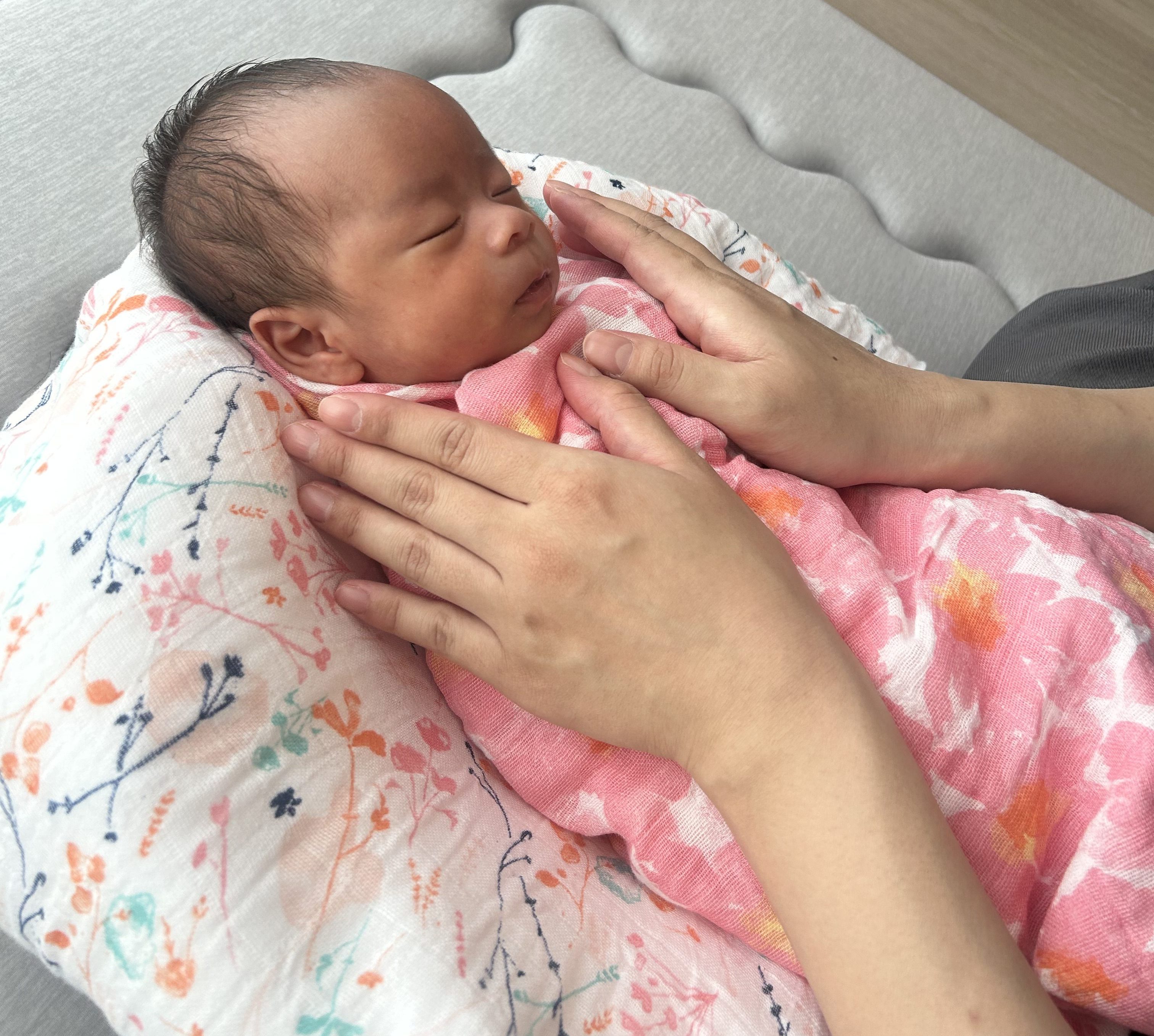 ママと赤ちゃんのふれあい